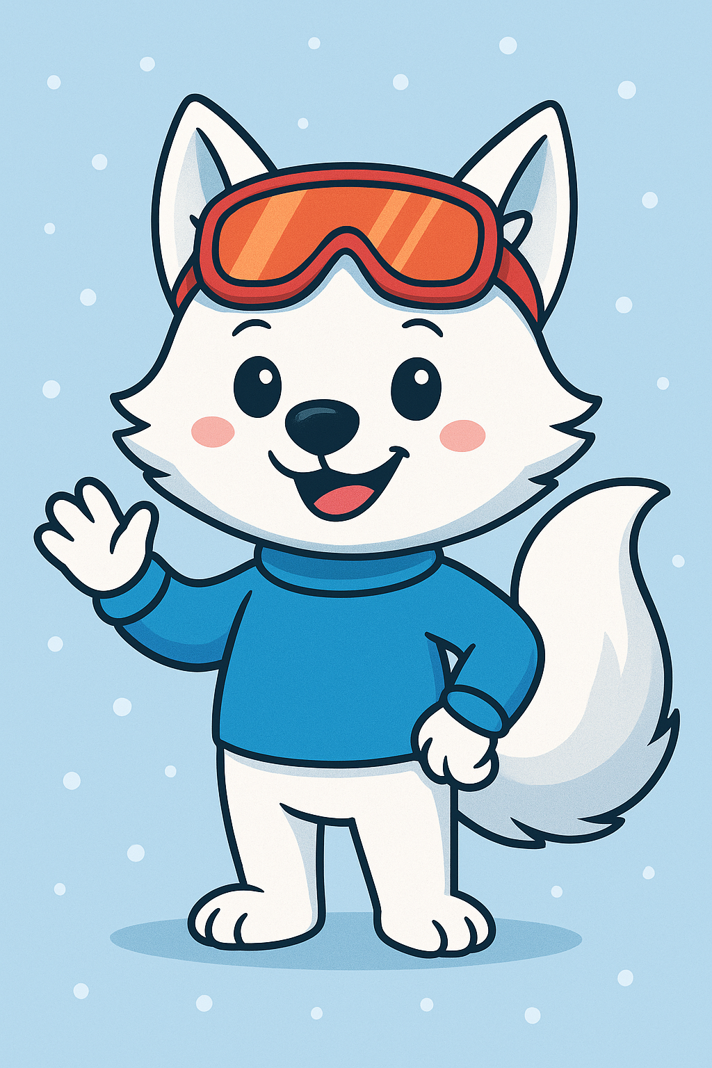 Frosti Maskottchen